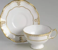 Elizabeth Gold Tea Cup & Saucer