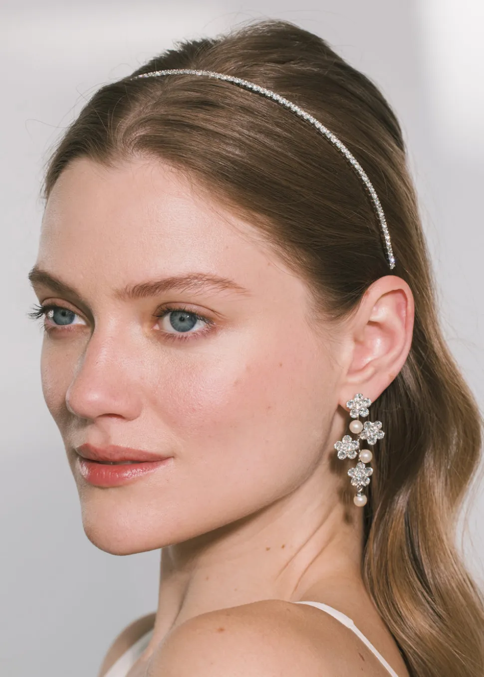Elize Headband in Crystal