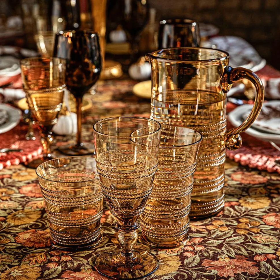 Ella Goblet in Amber