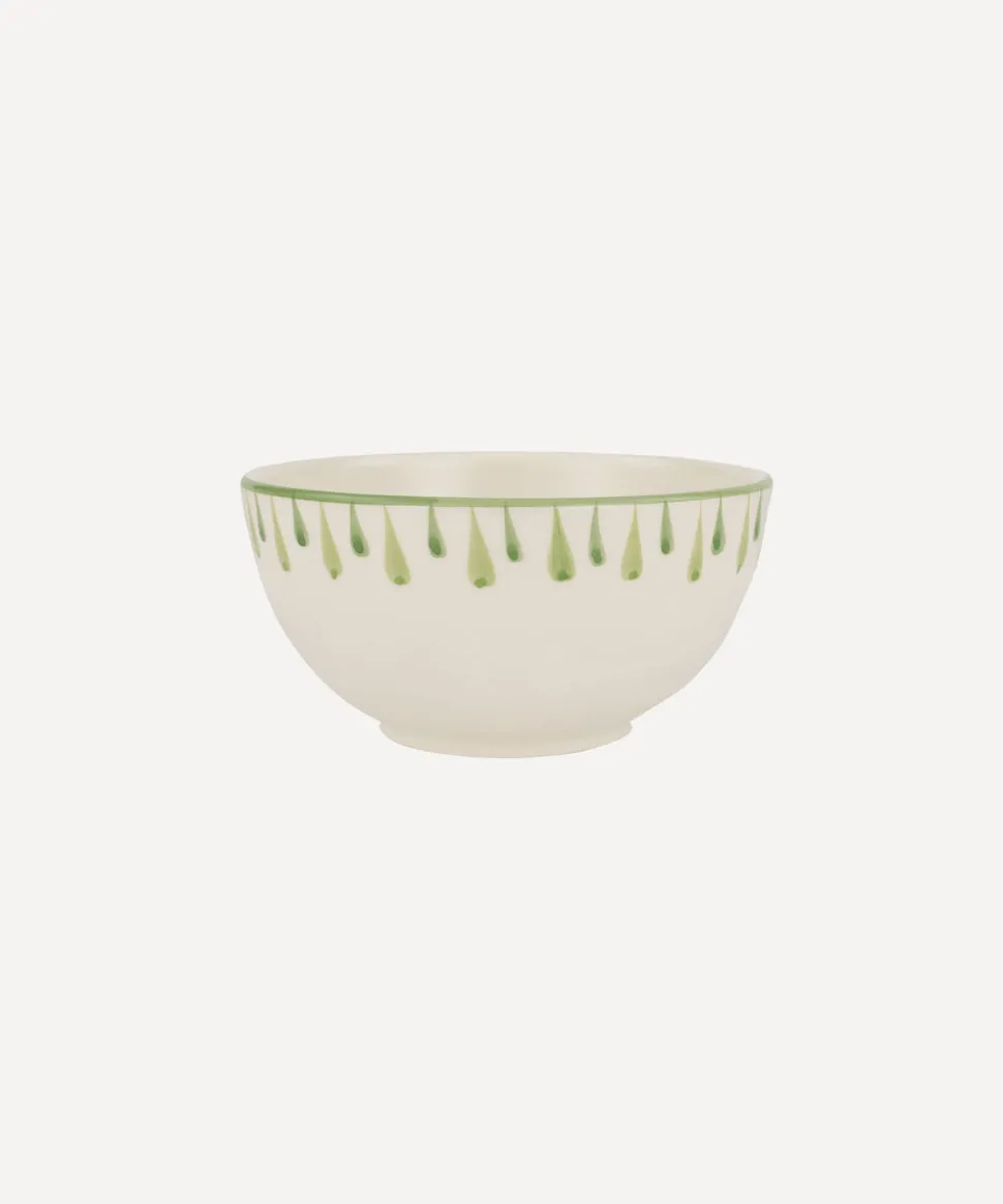 Elouise Cereal Bowl in Green, Set of 6
