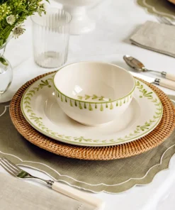 Elouise Cereal Bowl in Green