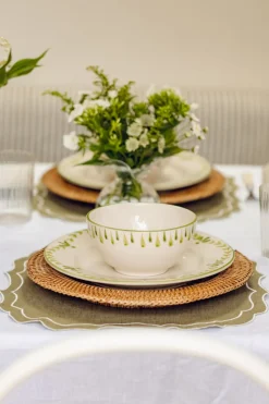 Elouise Cereal Bowl in Green