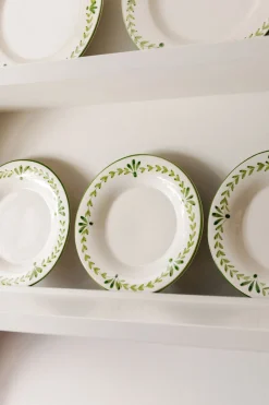 Elouise Dinner Plate in Green