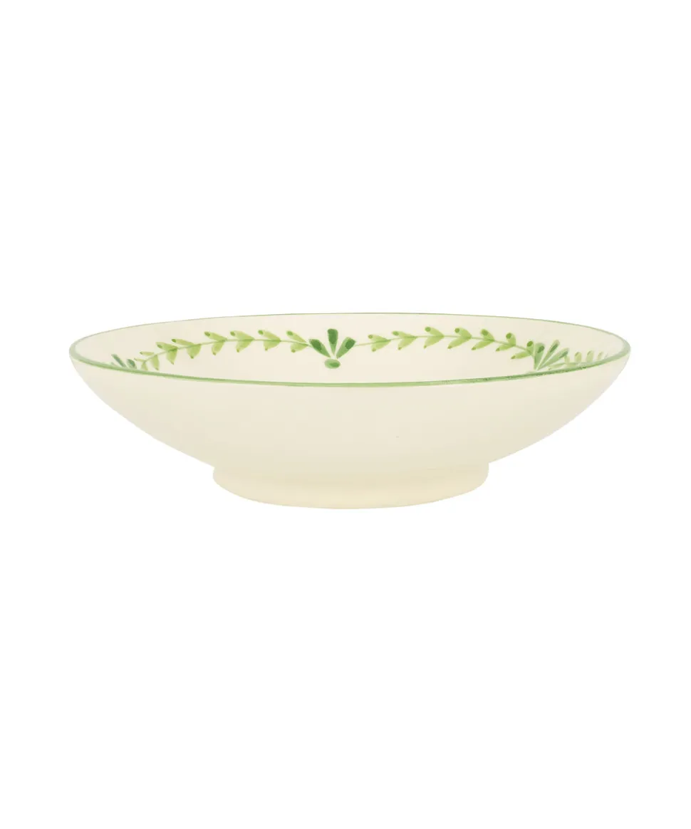 Elouise Pasta Bowl in Green, Set of 6