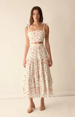 Elsa Skirt in Red