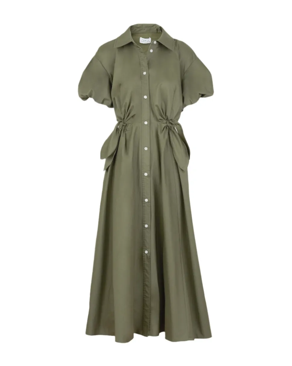 Elza Dress in Fern