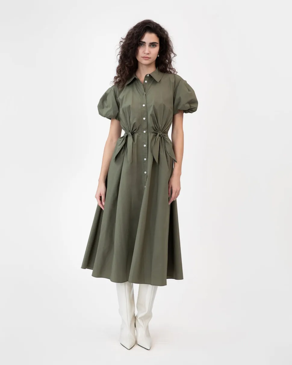 Elza Dress in Fern
