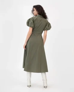 Elza Dress in Fern