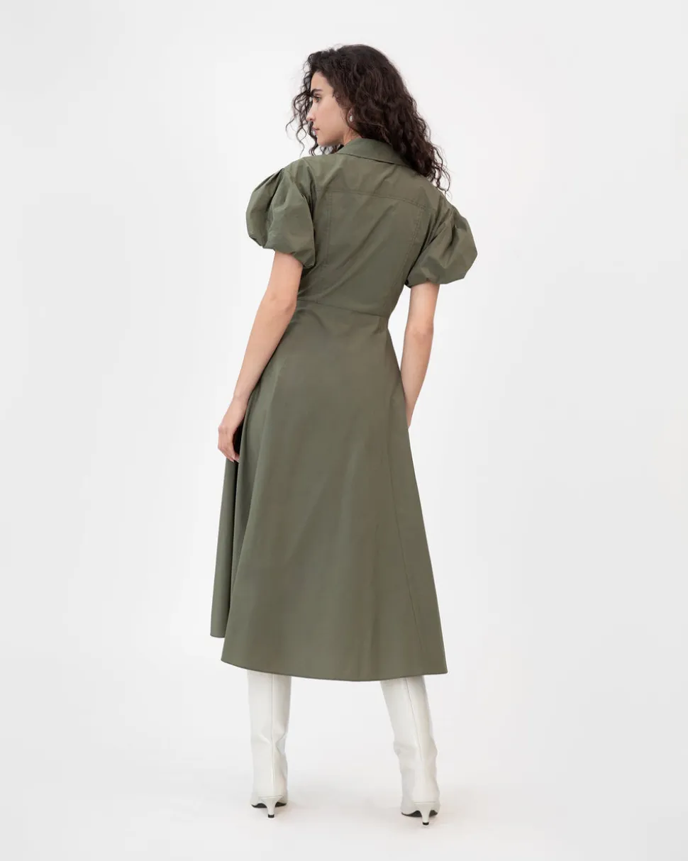 Elza Dress in Fern