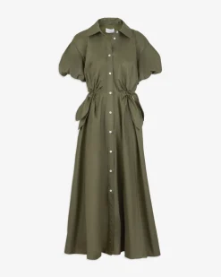 Elza Dress in Fern