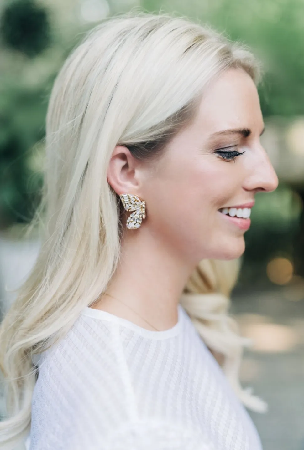 Embellished Butterfly Studs