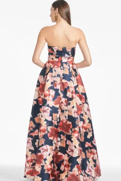 Embellished Giovanna Gown in Bedford Bouquet