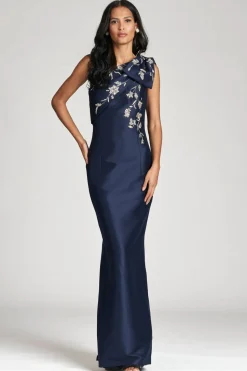 Embellished Olivia Gown Night Sky