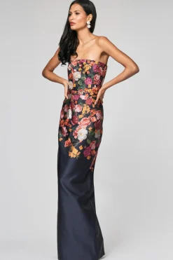Embellished Sabine Gown Midnights Magic Blooms