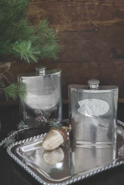 Embossed Flask
