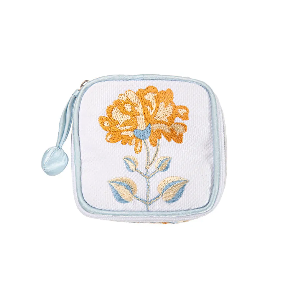 Embroidered Jewelry Box