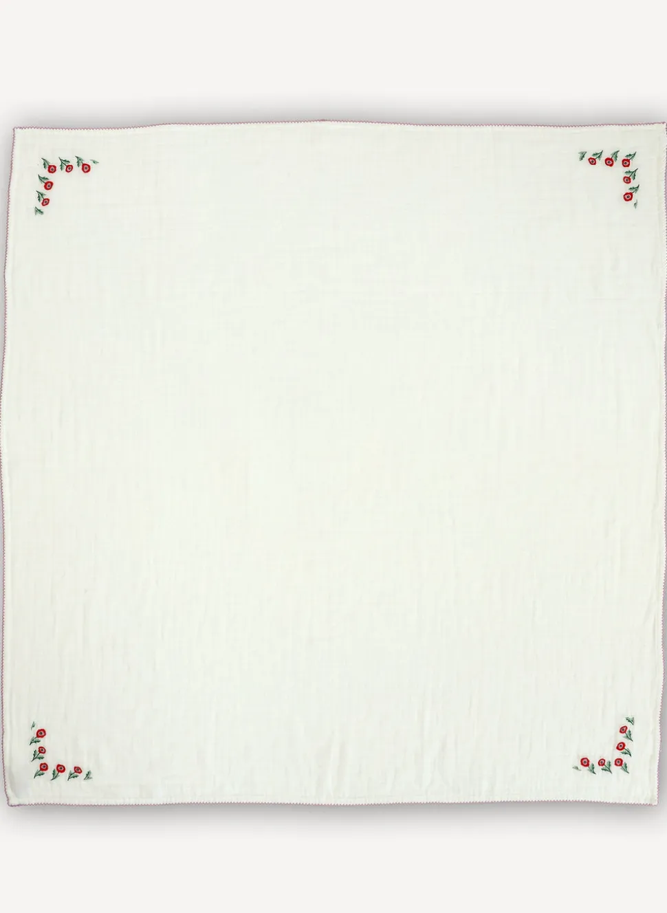 Embroidered Shawl Blanket Set
