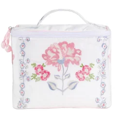 Embroidered Train Case