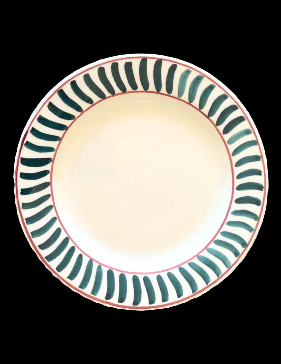 Emerald Green Dinner Plate, Set of 6