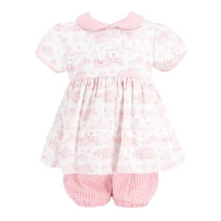Emery Girl Set in Dallas Print