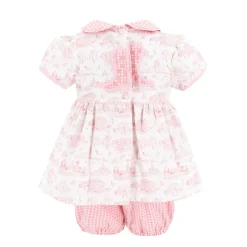 Emery Girl Set in Dallas Print