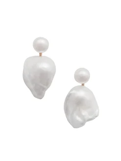 Emilia Earrings in White
