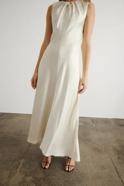 Emily Dress in Ivory