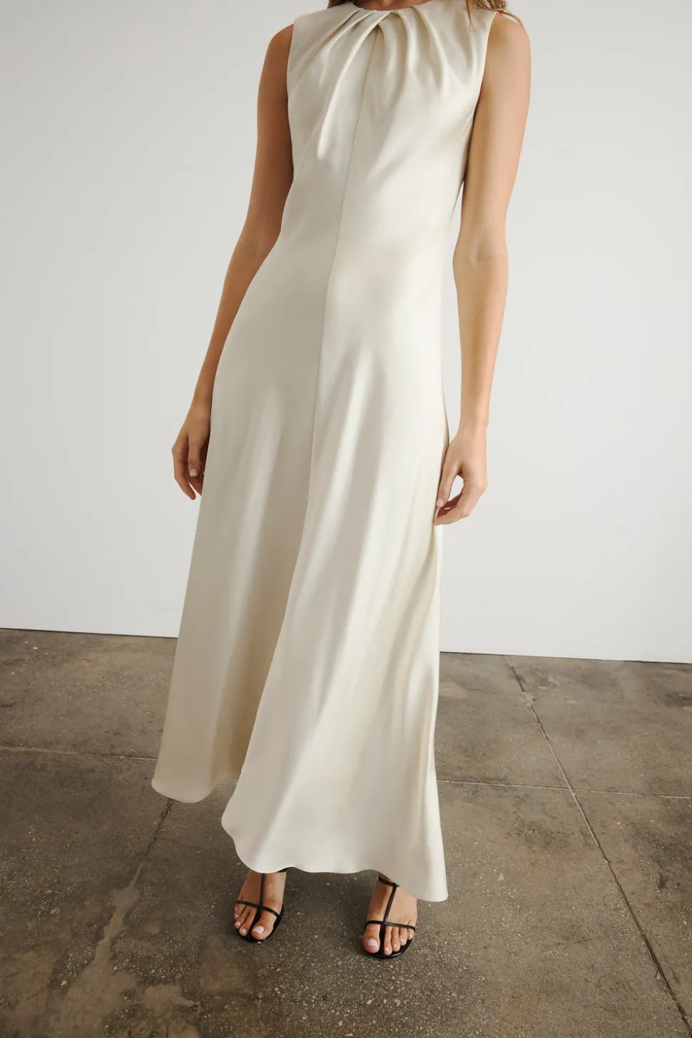 Emily Dress in Ivory