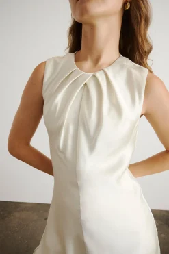 Emily Dress in Ivory