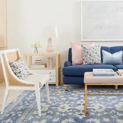 Emma Rug in French Blue