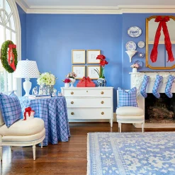 Emma Rug in French Blue