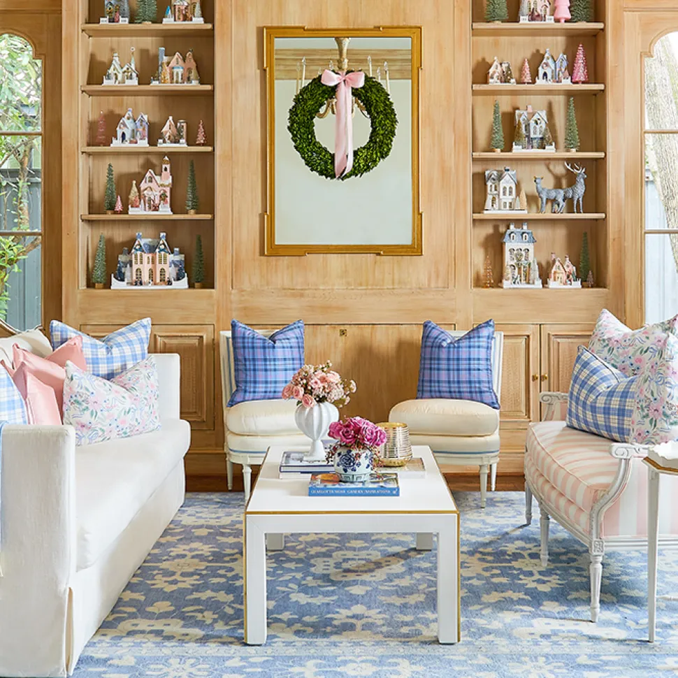 Emma Rug in French Blue