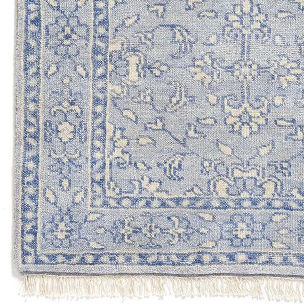 Emma Rug in Soft Blue