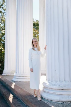 Emmett Dress in Ivory