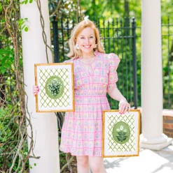 En Vert Botanical Prints, Set of 6