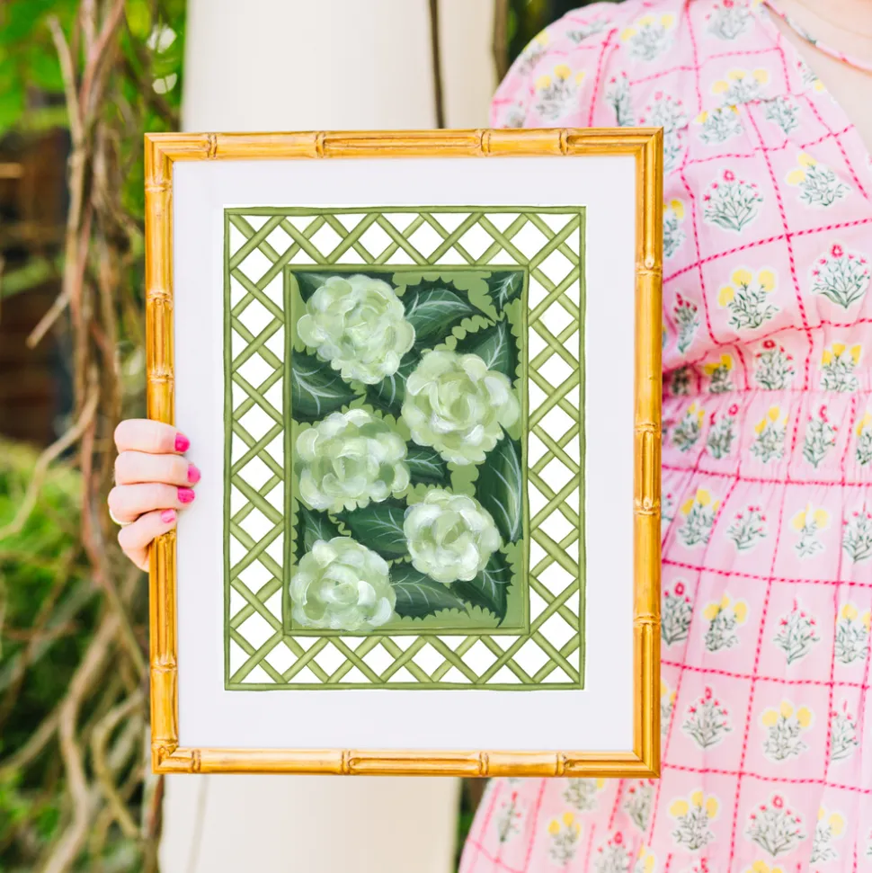 En Vert Botanical Prints, Set of 4