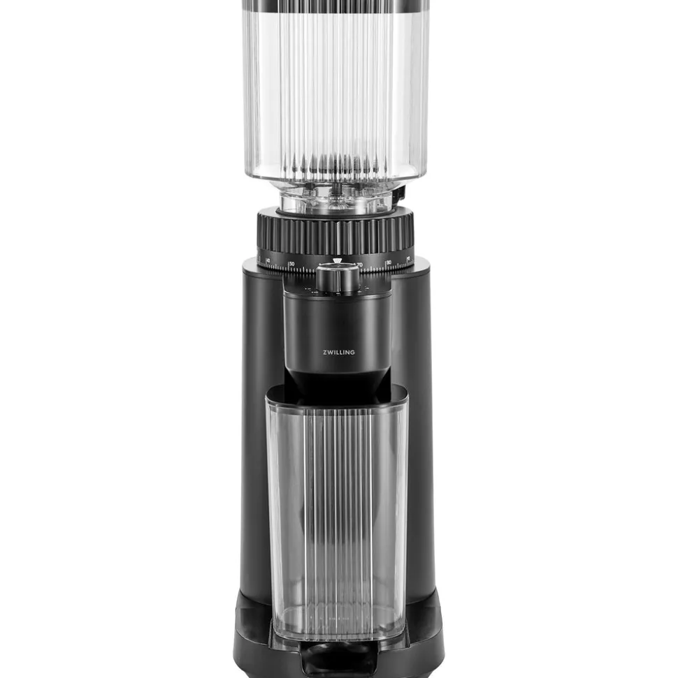 Enfinigy Burr Coffee Grinder Electric, 140 Coffee Grinding Options from Espresso to Drip Coffee, Black