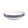 Entre Bowls in Navy Rim