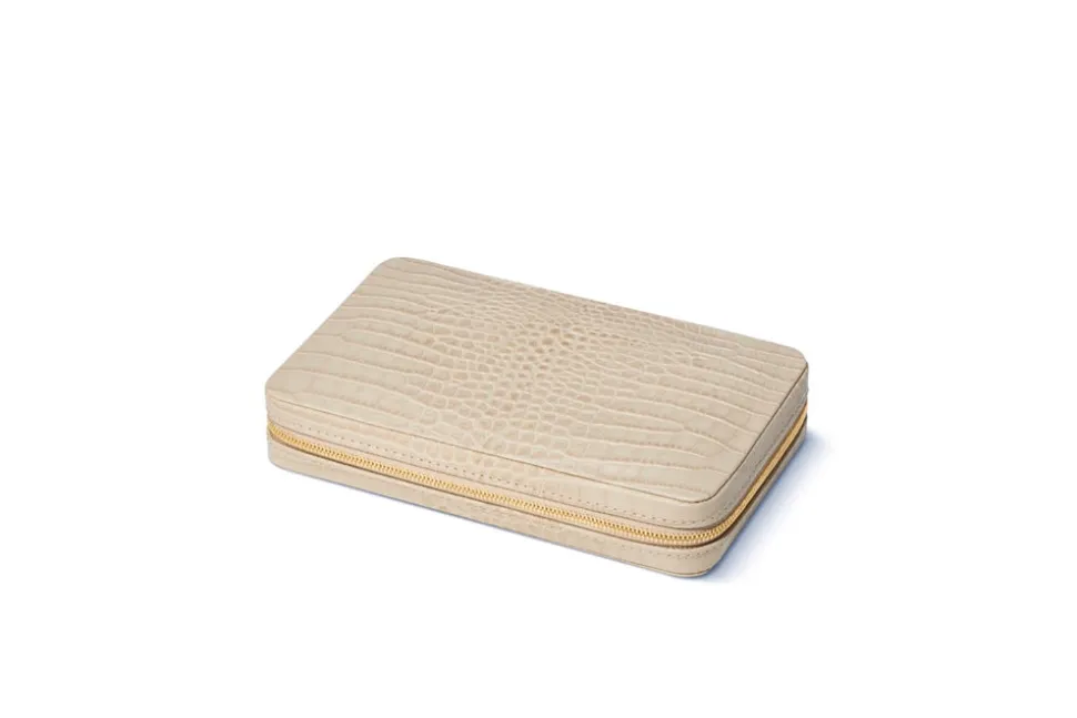 Enzo Travel Domino Set in Fawn