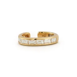 Equator Ear Cuff in Diamond