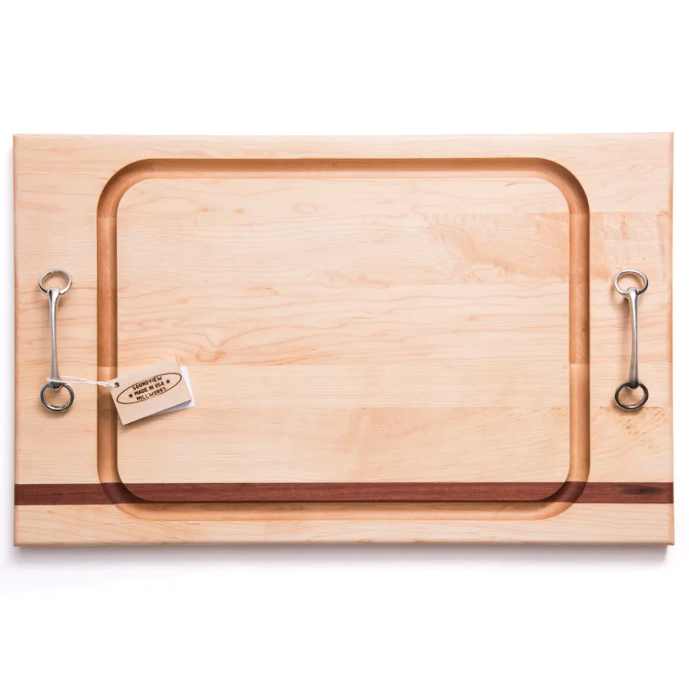 Equestrian Bit Handle Steak Boards