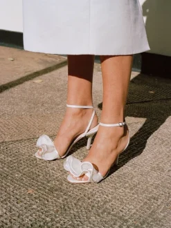 Estella Sandal in Vegan Pearl Organza