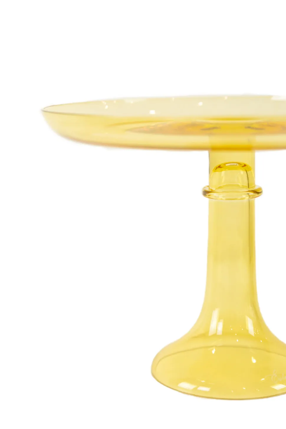 Estelle Cake Stand Yellow