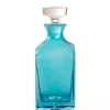 Estelle Colored Decanter in Ocean Blue