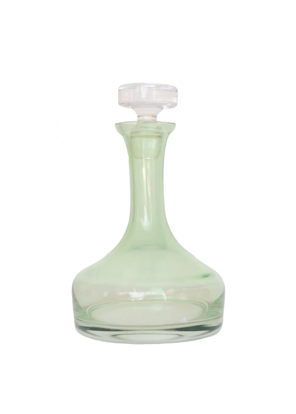 Estelle Colored Decanter Vogue in Mint Green