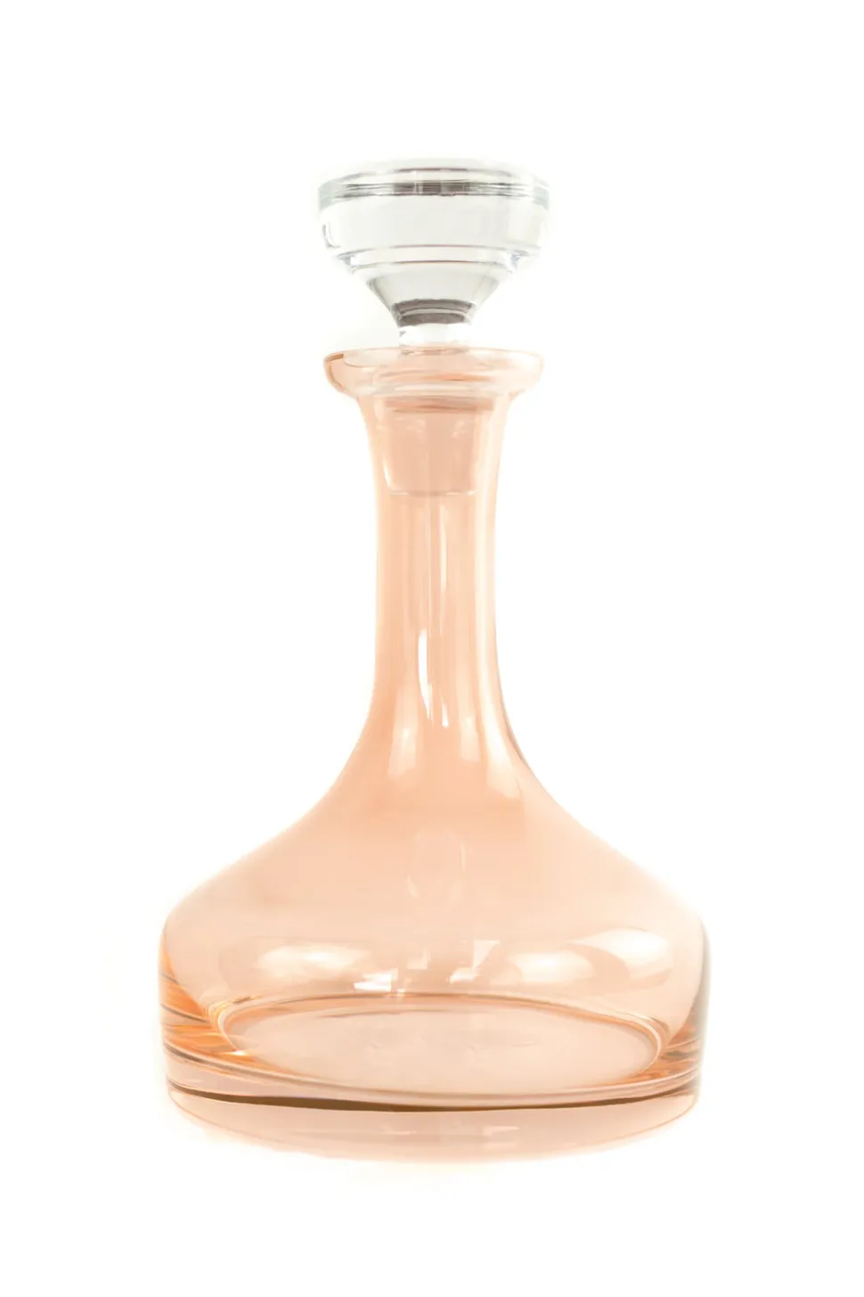 Estelle Colored Decanter Vogue in Blush Pink