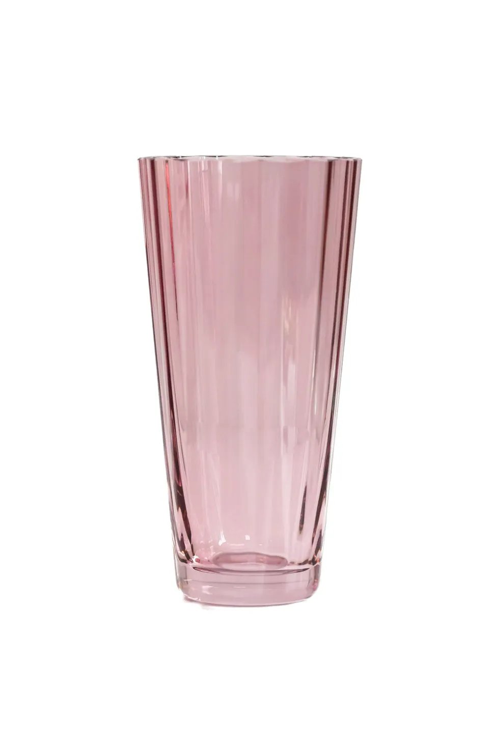 Estelle Colored Sunday High Balls, Set of 6 in Rose