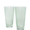 Estelle Colored Sunday High Balls, Set of 2 in Mint Green