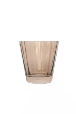 Estelle Colored Sunday Low Balls, Set of 6 in Amber Smoke