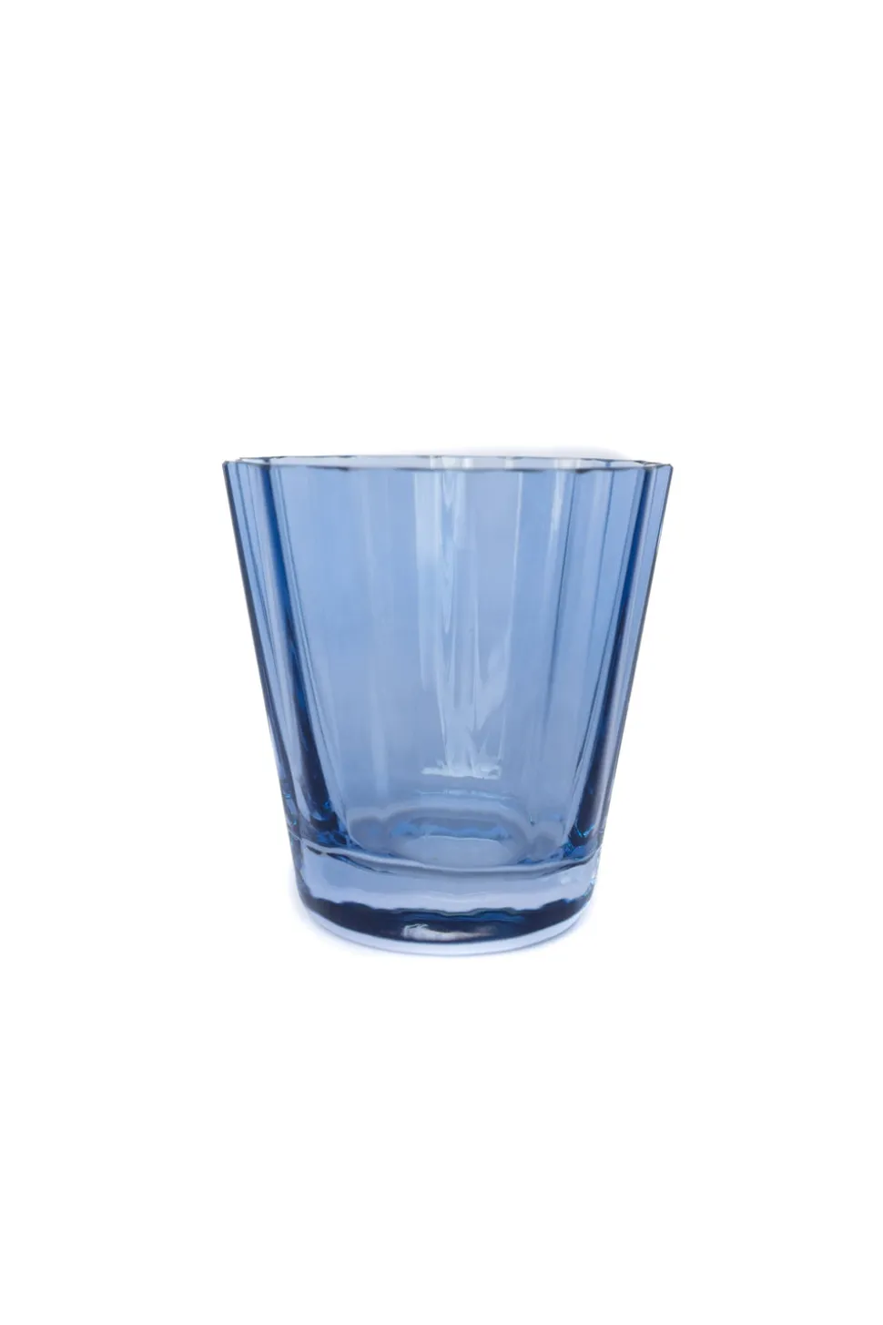 Estelle Colored Sunday Low Balls, Set of 2 in Cobalt Blue